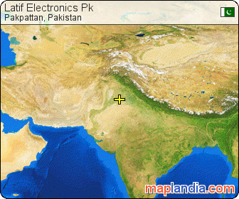 Latif Electronics Pk satellite map