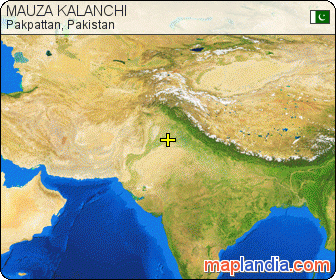 MAUZA KALANCHI satellite map