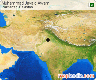 Muhammad Javaid Awami satellite map