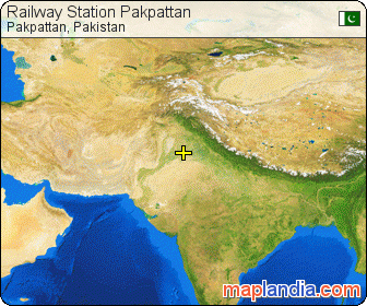Railway Station Pakpattan satellite map