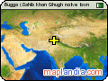 Bugga (Sahib khan Ghugh native town satellite map