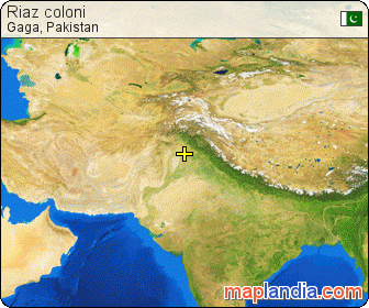 Riaz coloni  satellite map
