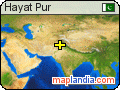 Hayat Pur satellite map
