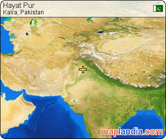 Hayat Pur satellite map