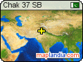 Chak 37 SB satellite map