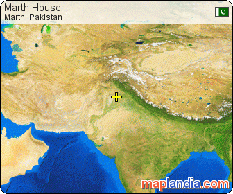 Marth House satellite map
