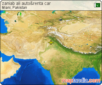 zaniab ali auto&renta car satellite map