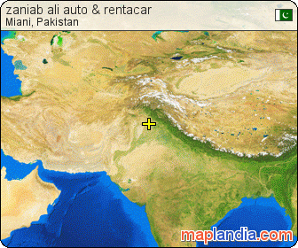 zaniab ali auto & rentacar satellite map