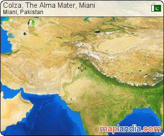 Colza, The Alma Mater, Miani satellite map