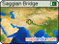 Saggian Bridge satellite map