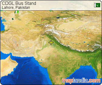 CDGL Bus Stand satellite map