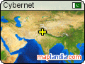 Cybernet satellite map