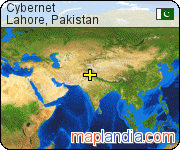 Cybernet satellite map