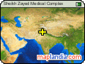 Sheikh Zayed Medical Complex satellite map