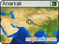 Anarkali satellite map