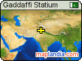 Gaddaffi Statium satellite map
