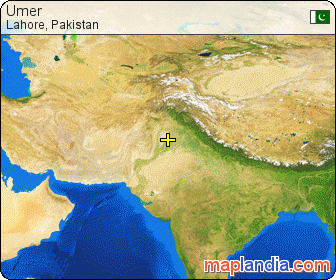 Umer's map homepage