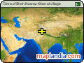 Dera of Shah Nawaz Khan at village satellite map