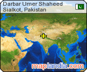 Darbar Umer Shaheed satellite map