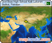 Govt Boys High School Kotli Loharan satellite map