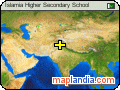 Islamia Higher Secondary School satellite map