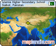 Islamia Higher Secondary School satellite map