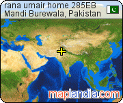 rana umair home 285EB satellite map