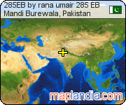 285EB by rana umair 285 EB satellite map