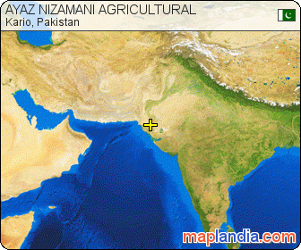 AYAZ NIZAMANI AGRICULTURAL satellite map