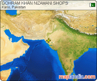 GOHRAM KHAN NIZAMANI SHOPS satellite map