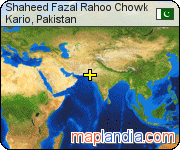 Shaheed Fazal Rahoo Chowk satellite map