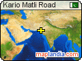 Kario Matli Road satellite map