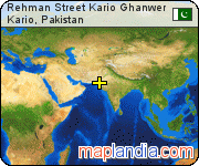 Rehman Street Kario Ghanwer satellite map