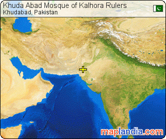 Khuda Abad Mosque of Kalhora Rulers satellite map