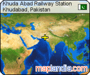 Khuda Abad Railway Station satellite map