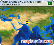 AGHA SHAMS CNG STATION PUMP satellite map