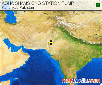 AGHA SHAMS CNG STATION PUMP satellite map