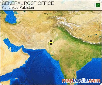 GENERAL POST OFFICE satellite map