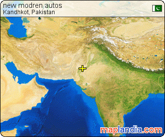 new modren autos satellite map