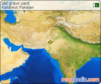 old grave yard satellite map