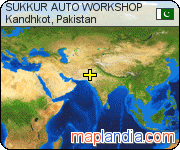SUKKUR AUTO WORKSHOP satellite map
