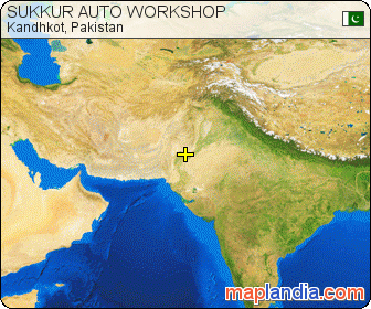 SUKKUR AUTO WORKSHOP satellite map