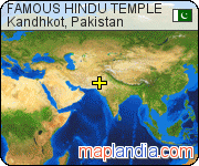 FAMOUS HINDU TEMPLE satellite map