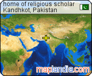 home of religious scholar satellite map