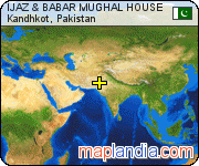 IJAZ & BABAR MUGHAL HOUSE satellite map