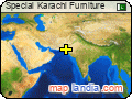 Special Karachi Furniture satellite map