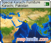 Special Karachi Furniture satellite map