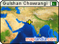 Gulshan Chowrangi satellite map