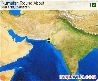 Numaish Round About satellite map