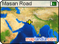 Masan Road satellite map